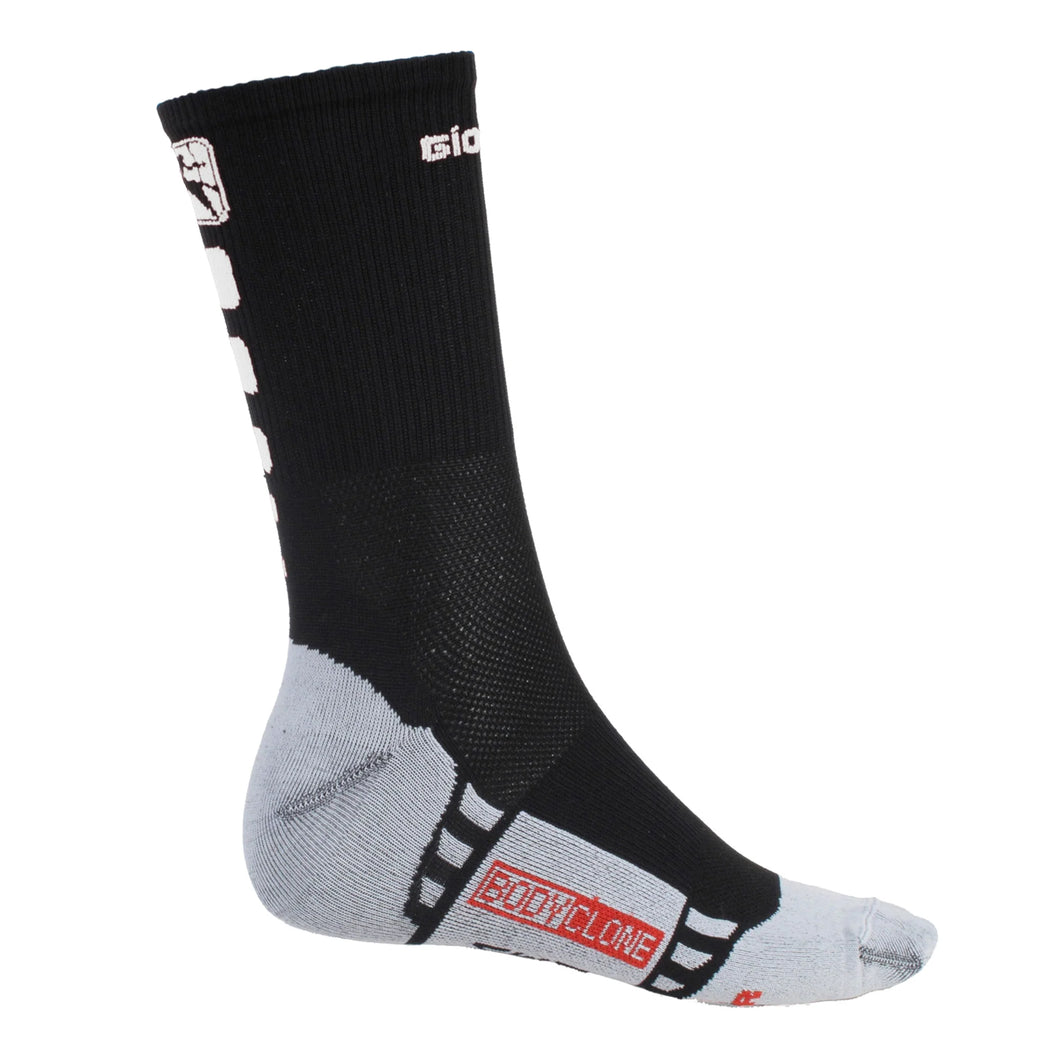 Giordana FR-C Tall Cuff Mens Socks - Black/White