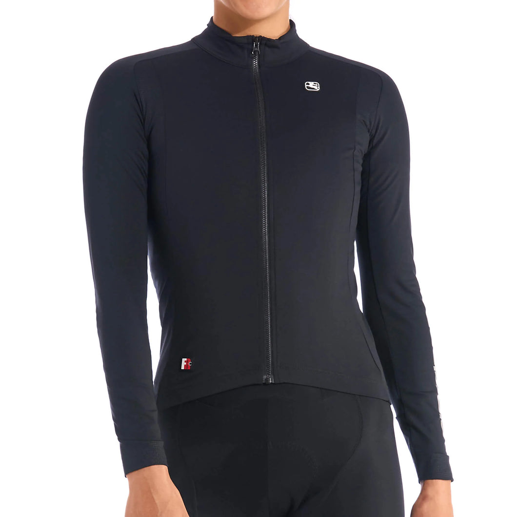 Giordana Womens FR-C Pro Thermal L/S Jersey - Black