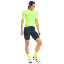 Load image into Gallery viewer, Giordana Womens FR-C Pro S/S Neon Jersey - Neon Yellow
