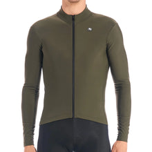 Load image into Gallery viewer, Giordana Men&#39;s SilverLine L/S Jersey - Olive Green
