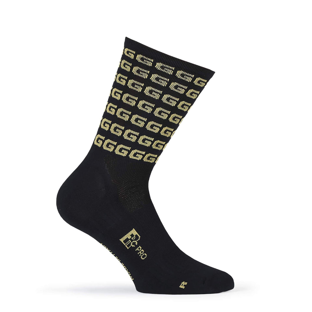 FR-C Tall G Socks - Black/Gold